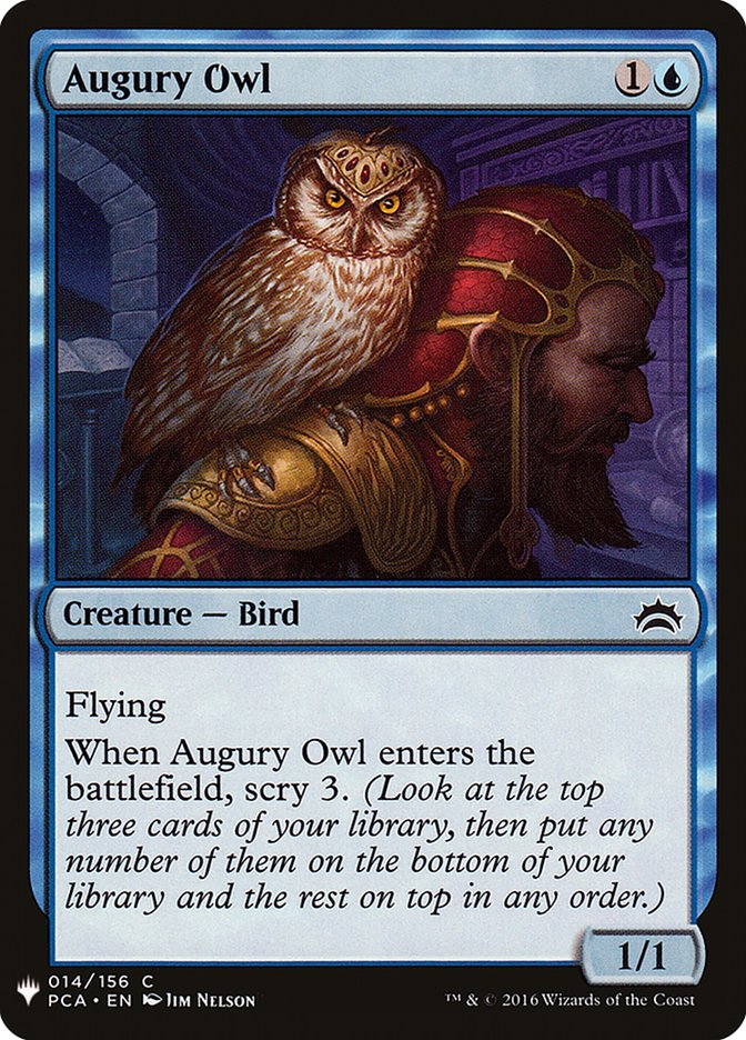 Augury Owl [Mystery Booster] | Grognard Games