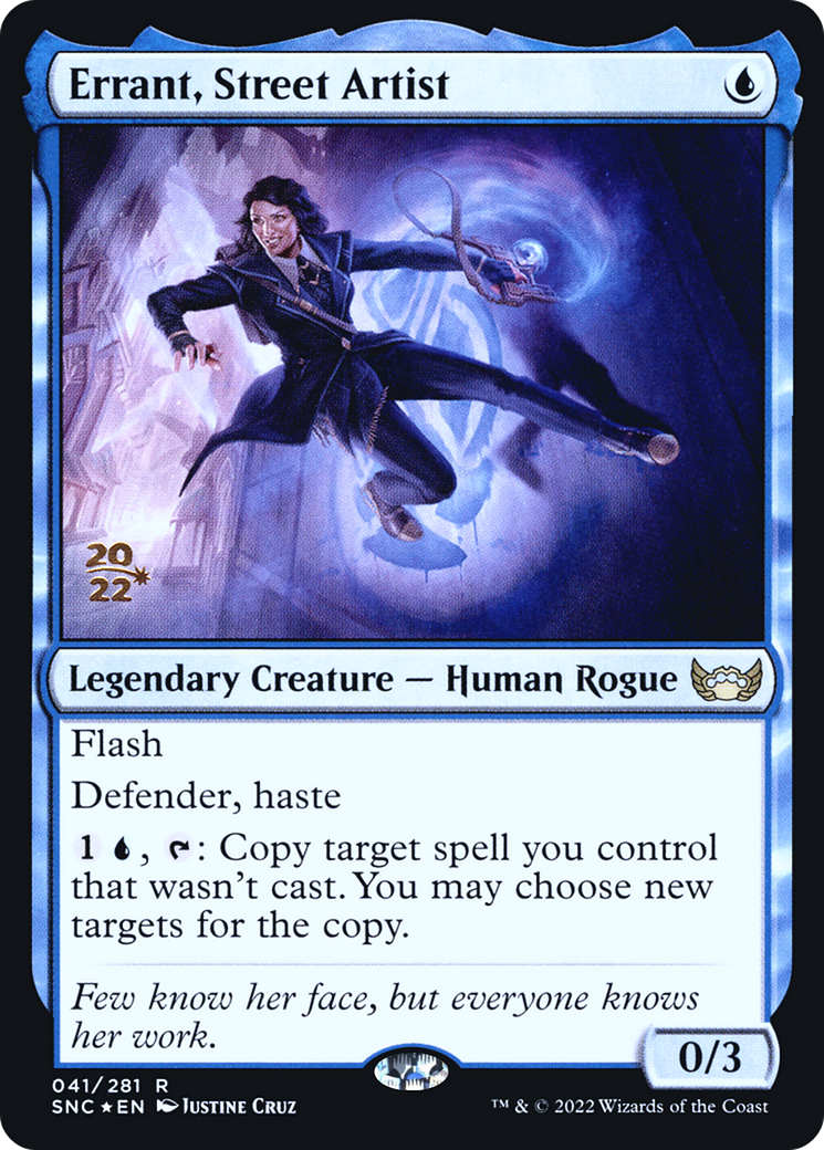 Errant, Street Artist [Streets of New Capenna Prerelease Promos] | Grognard Games