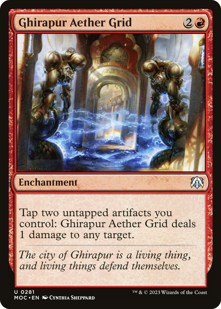 Ghirapur Aether Grid [March of the Machine Commander] | Grognard Games