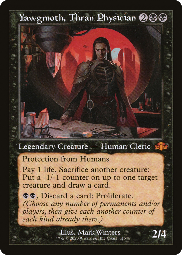 Yawgmoth, Thran Physician (Retro) [Dominaria Remastered] | Grognard Games