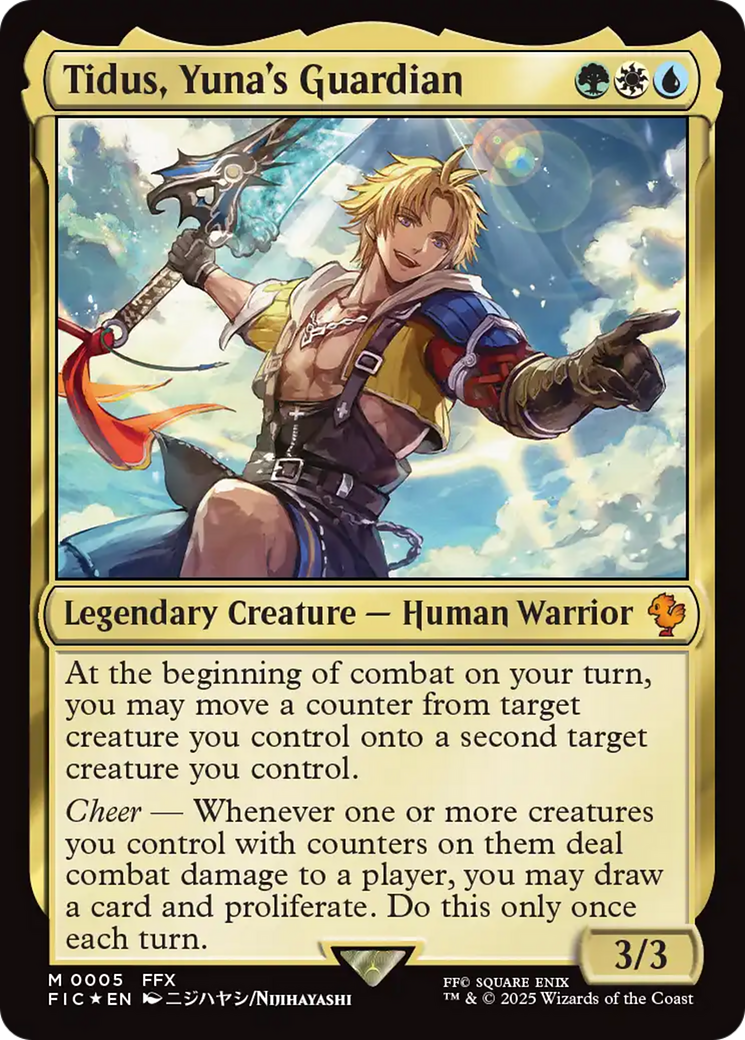 Tidus, Yuna's Guardian [FINAL FANTASY Commander] | Grognard Games