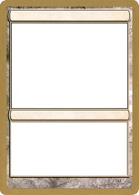 2004 World Championship Blank Card [World Championship Decks 2004] | Grognard Games