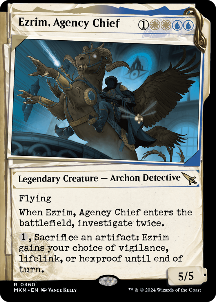 Ezrim, Agency Chief (Showcase) [Murders at Karlov Manor] | Grognard Games