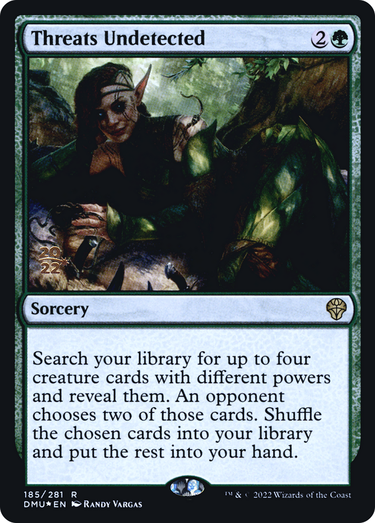 Threats Undetected [Dominaria United Prerelease Promos] | Grognard Games