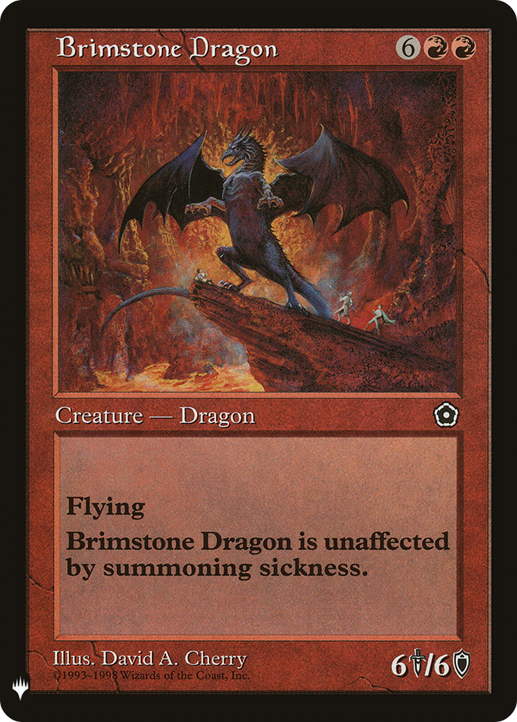 Brimstone Dragon [Mystery Booster] | Grognard Games