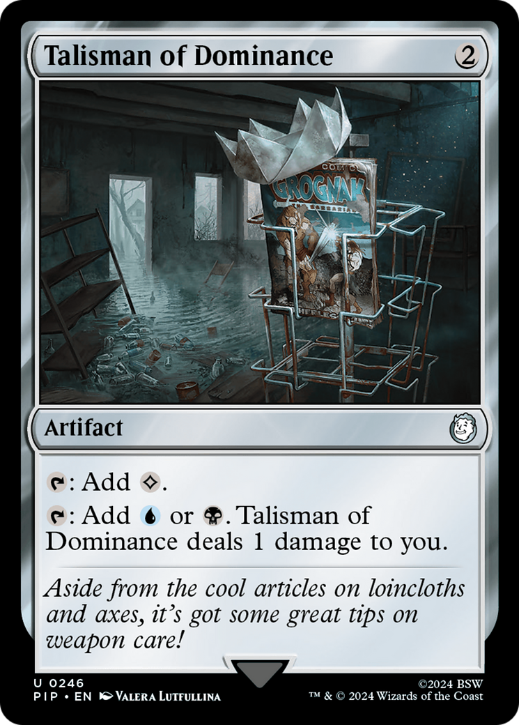 Talisman of Dominance [Fallout] | Grognard Games