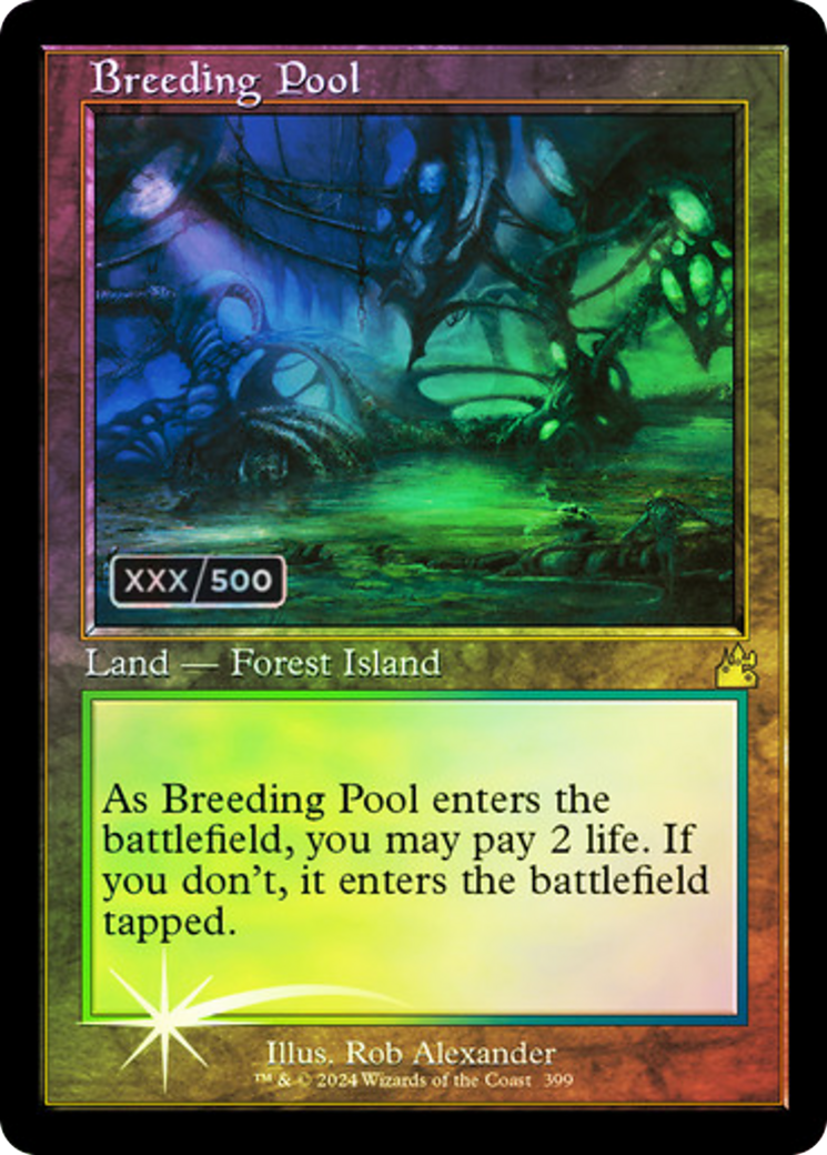 Breeding Pool (Retro) (Serialized) [Ravnica Remastered] | Grognard Games