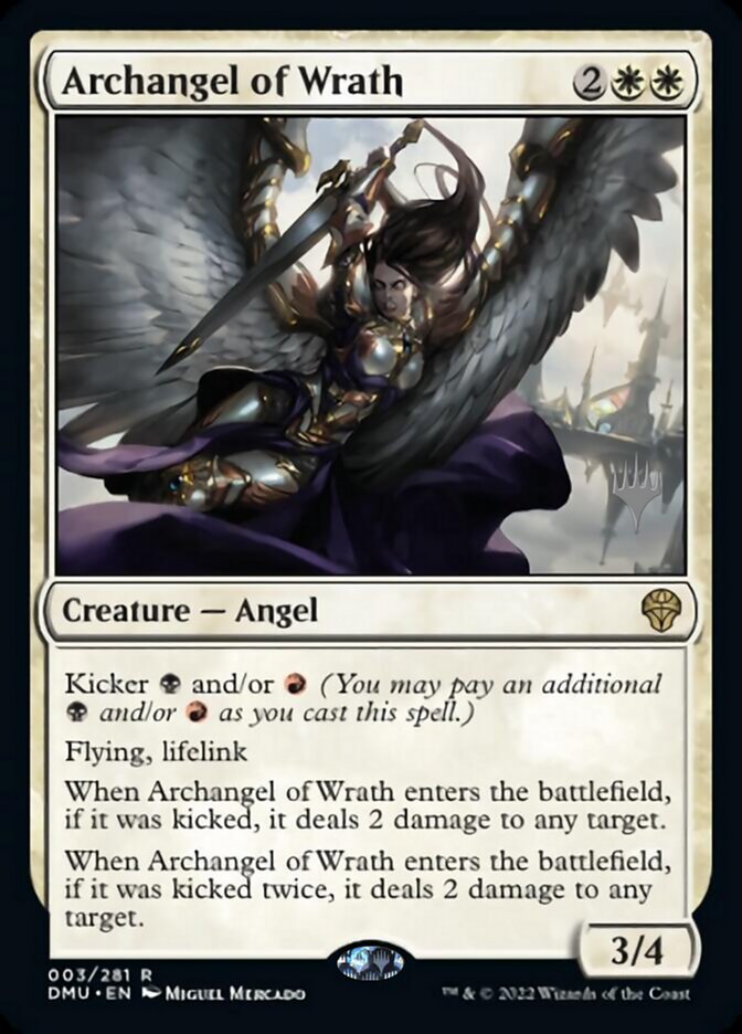 Archangel of Wrath (Promo Pack) [Dominaria United Promos] | Grognard Games