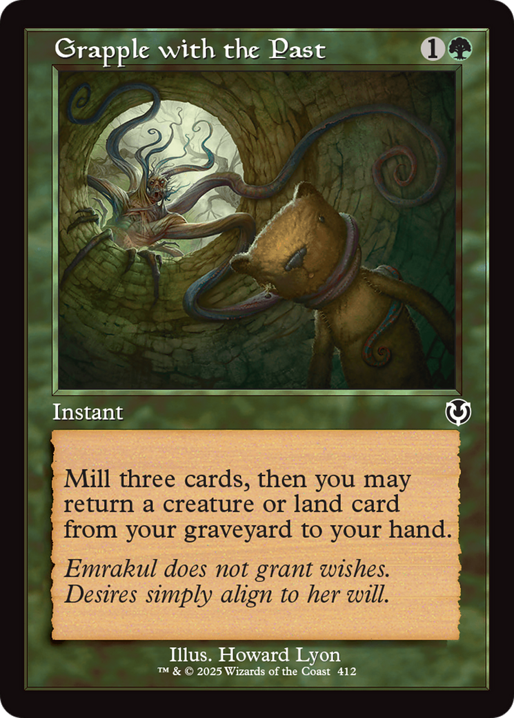 Grapple with the Past (Retro Frame) [Innistrad Remastered] | Grognard Games