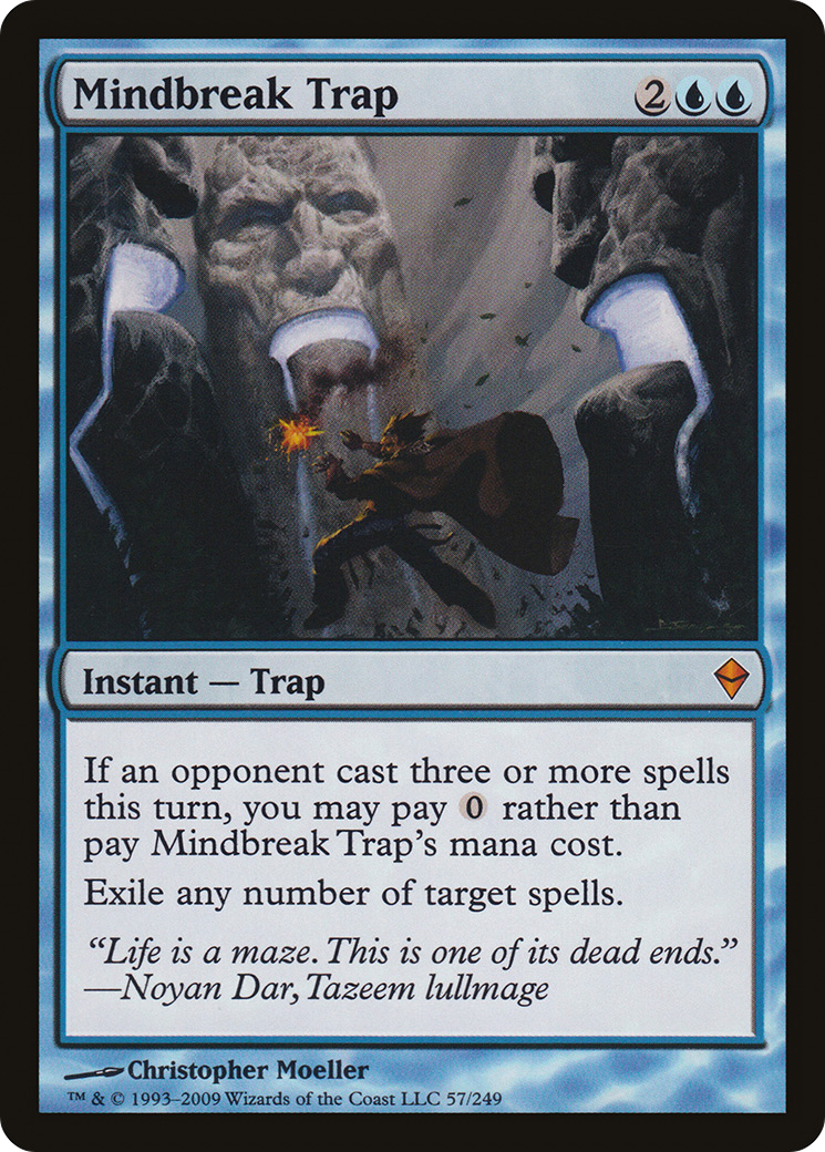 Mindbreak Trap (ZEN-057) - Zendikar Foil | Grognard Games