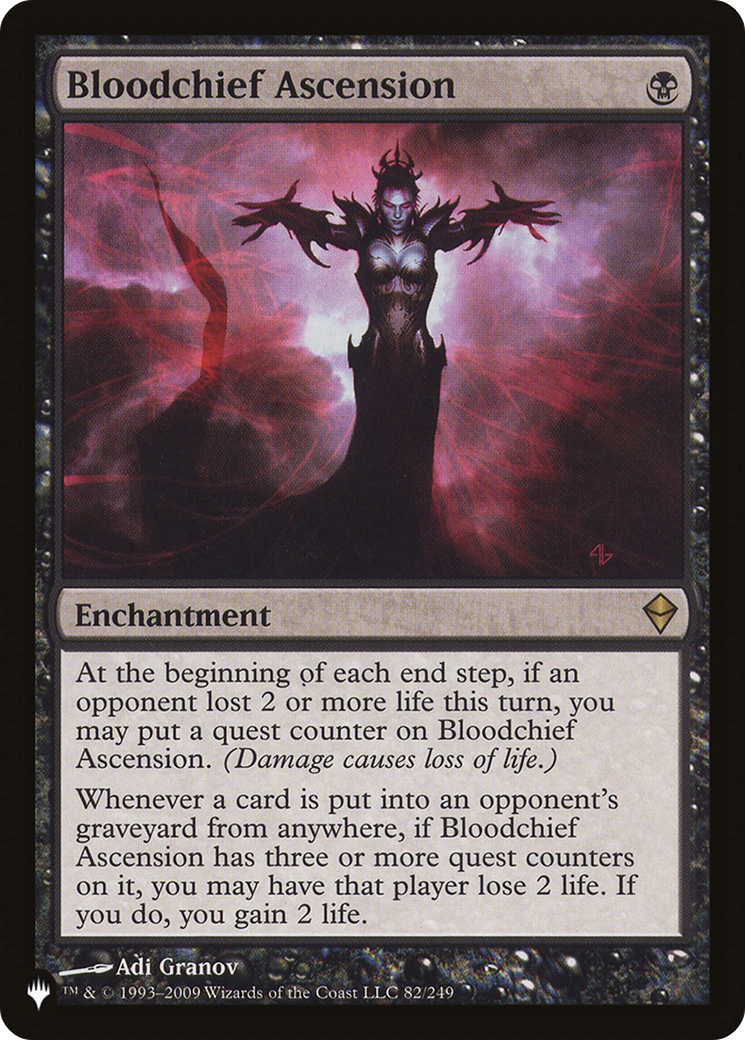 Bloodchief Ascension [The List] | Grognard Games
