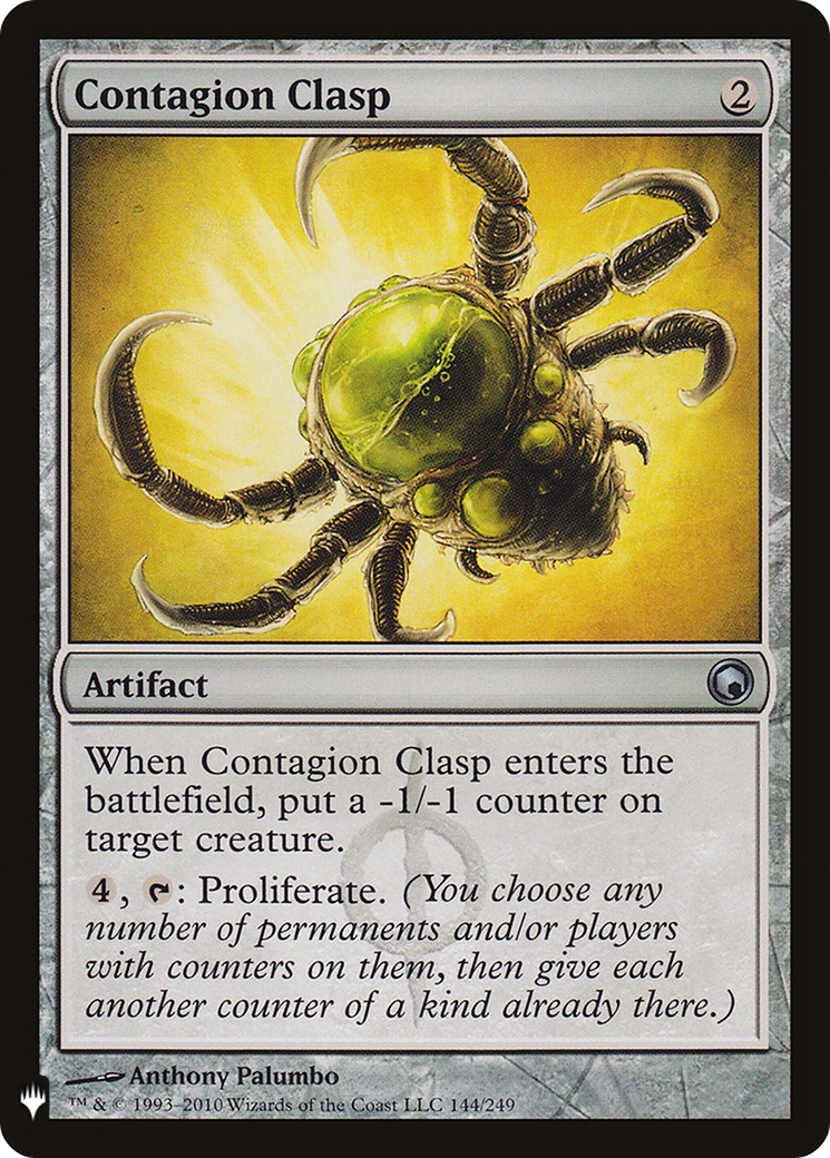 Contagion Clasp [Mystery Booster] | Grognard Games