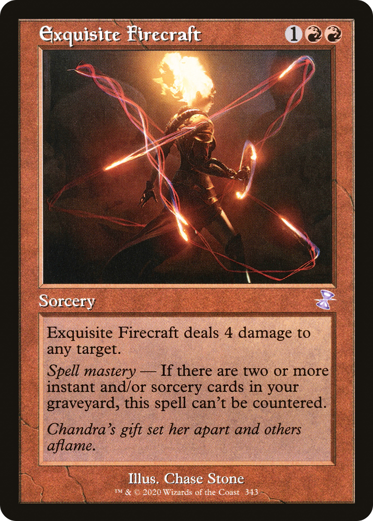 Exquisite Firecraft (Timeshifted) [Time Spiral Remastered] | Grognard Games