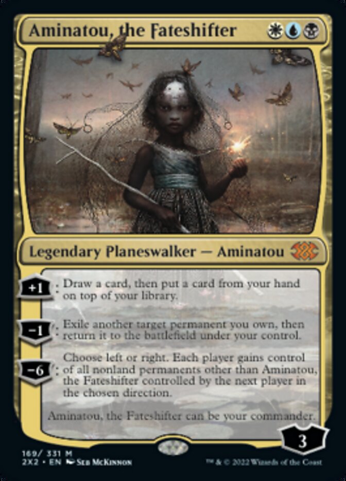 Aminatou, the Fateshifter [Double Masters 2022] | Grognard Games