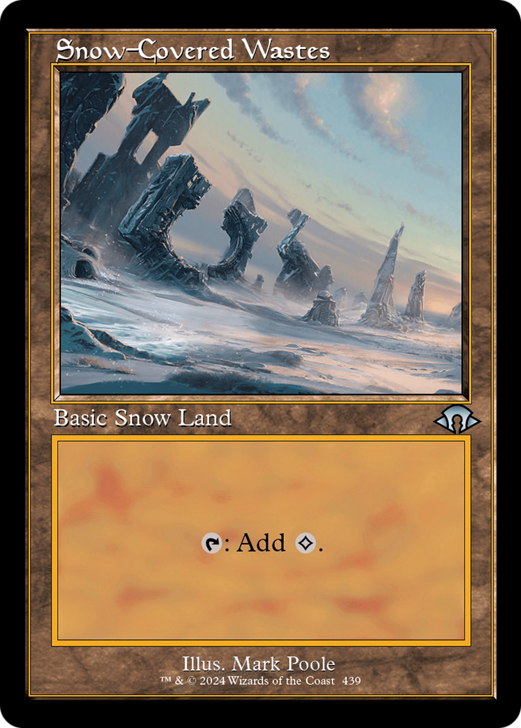 Snow-Covered Wastes (Retro) [Modern Horizons 3] | Grognard Games