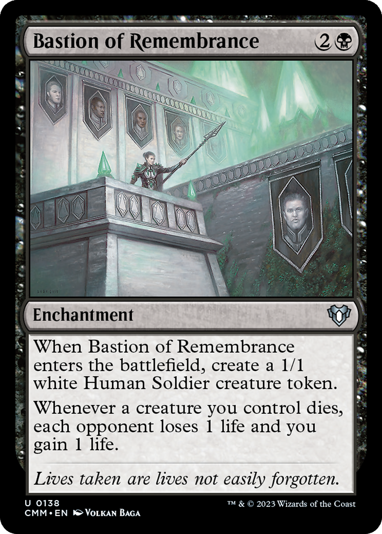 Bastion of Remembrance [Commander Masters] | Grognard Games