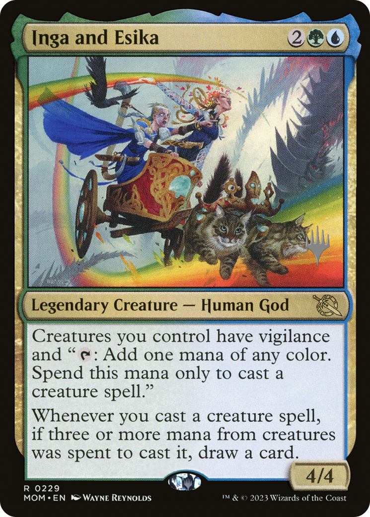 Inga and Esika (Promo Pack) [March of the Machine Promos] | Grognard Games