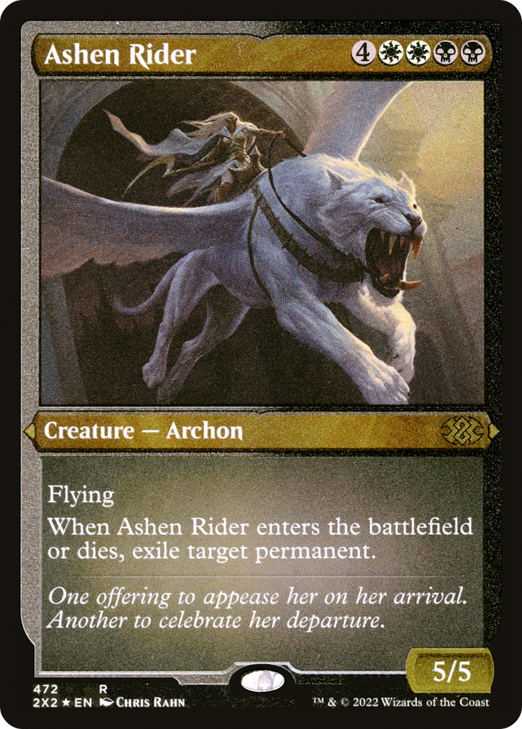 Ashen Rider (Foil Etched) (2X2-472) - Double Masters 2022 Foil | Grognard Games