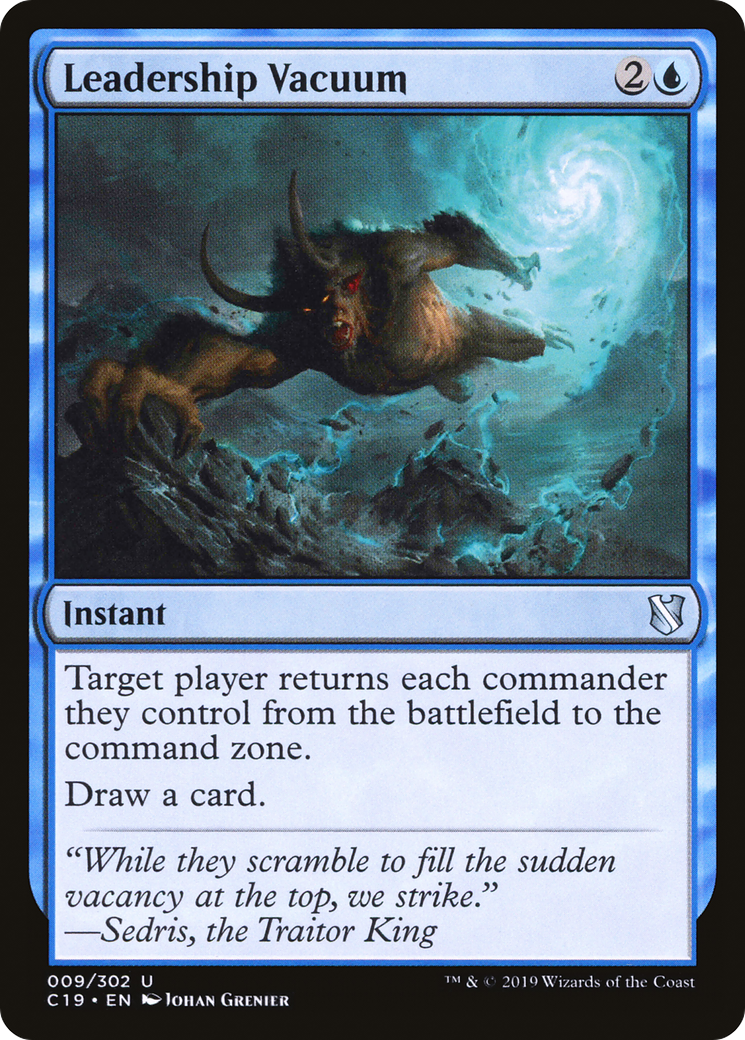 Leadership Vacuum [Commander 2019] | Grognard Games