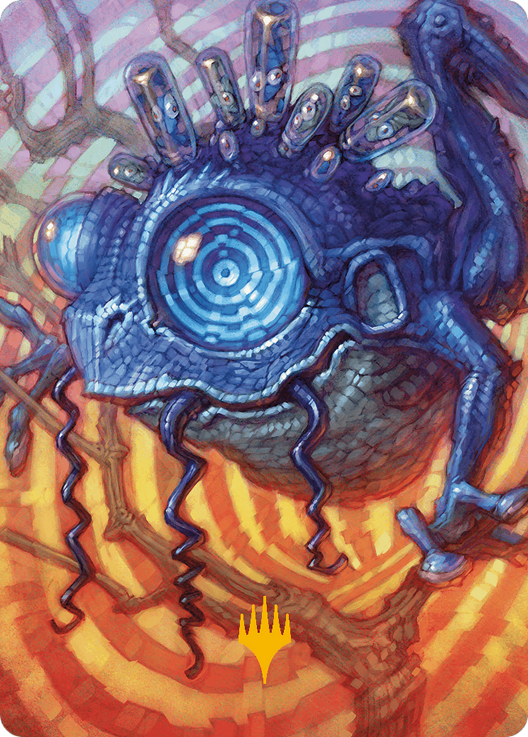 Psychic Frog Art Card (Gold-Stamped Planeswalker Symbol) [Modern Horizons 3 Art Series] | Grognard Games