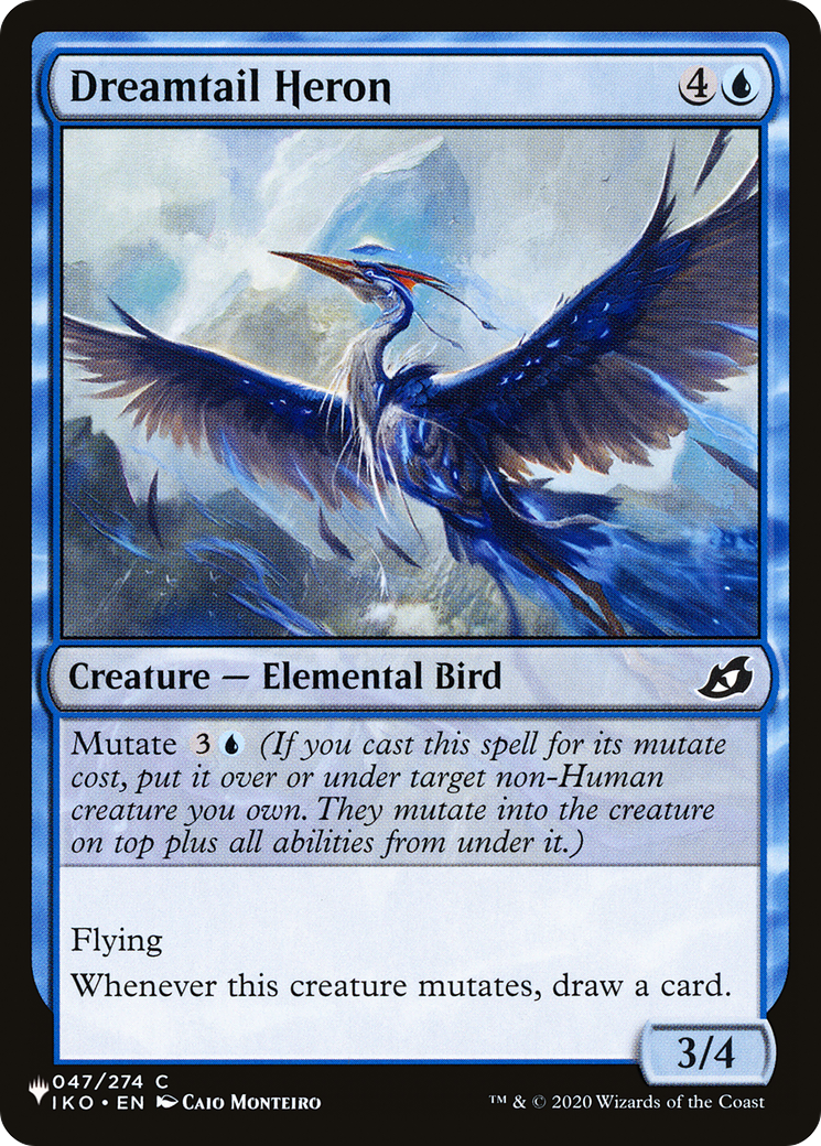 Dreamtail Heron [The List Reprints] | Grognard Games