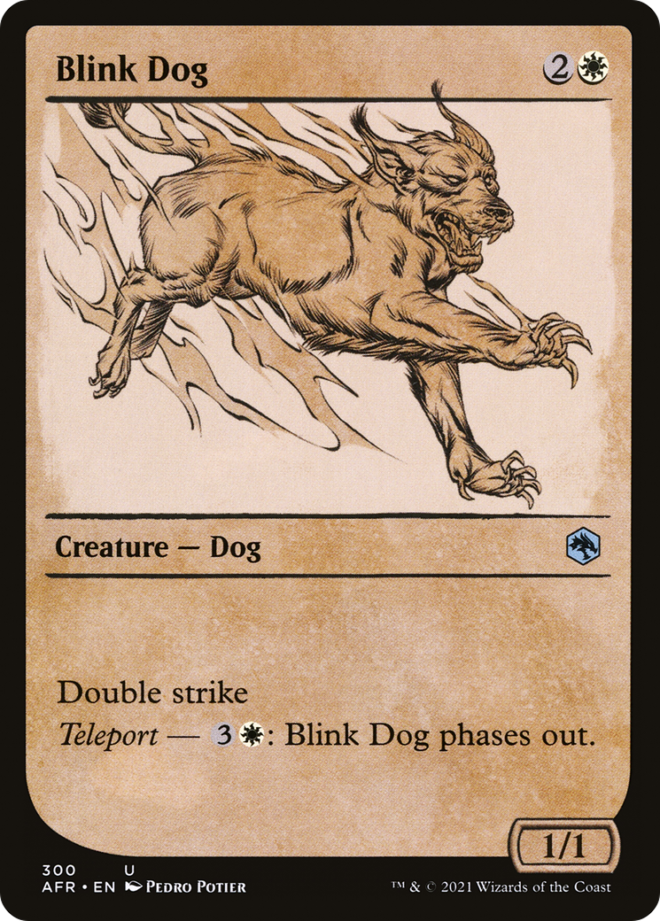 Blink Dog (Showcase) [Dungeons & Dragons: Adventures in the Forgotten Realms] | Grognard Games