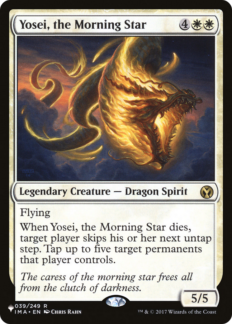 Yosei, the Morning Star [The List] | Grognard Games