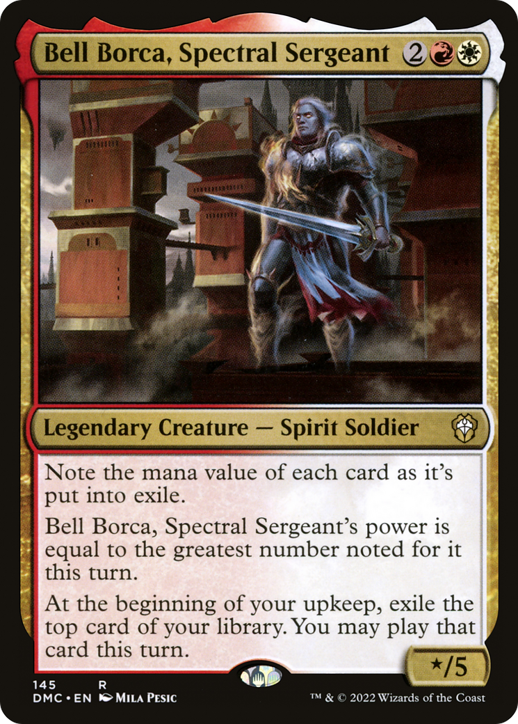 Bell Borca, Spectral Sergeant [Dominaria United Commander] | Grognard Games