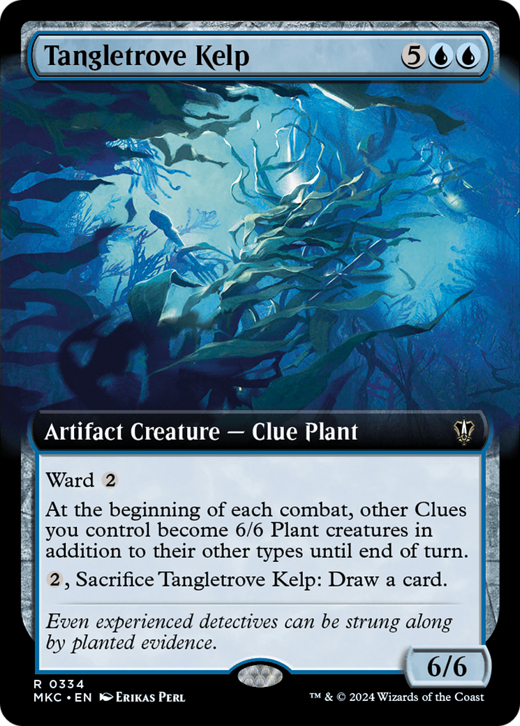 Tangletrove Kelp (Extended Art) [Murders at Karlov Manor Commander] | Grognard Games