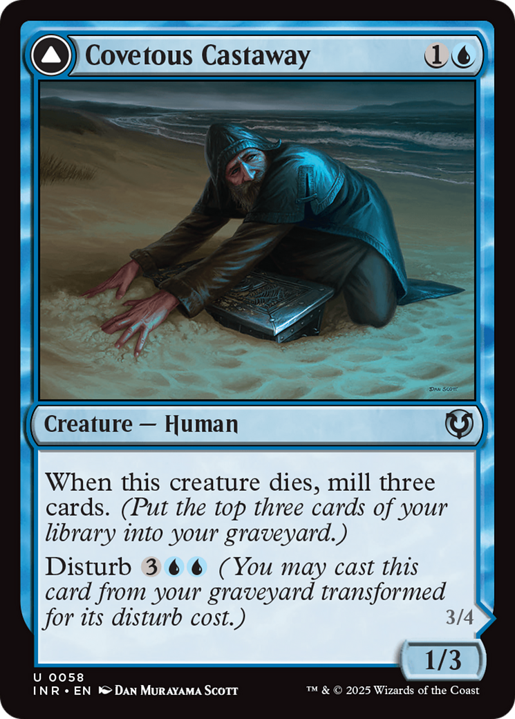 Covetous Castaway // Ghostly Castigator [Innistrad Remastered] | Grognard Games