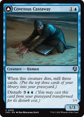 Covetous Castaway // Ghostly Castigator [Innistrad Remastered] | Grognard Games