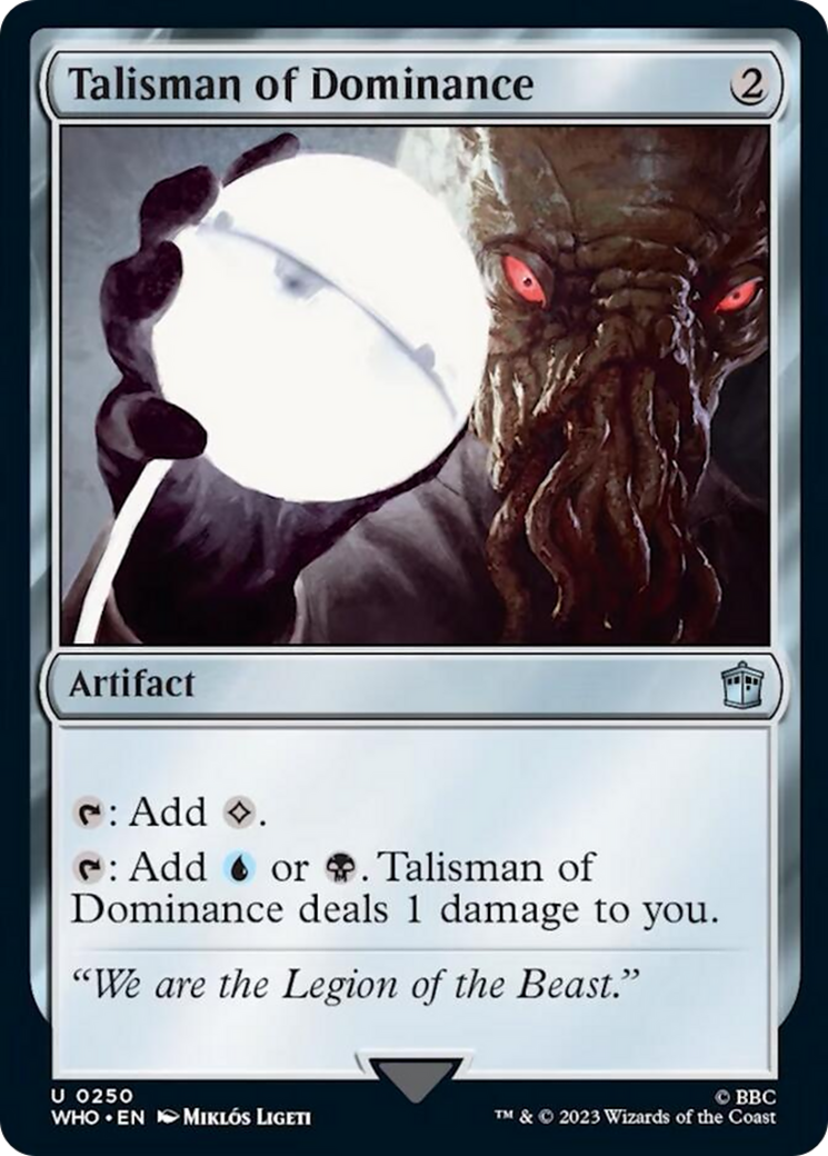 Talisman of Dominance [Doctor Who] | Grognard Games