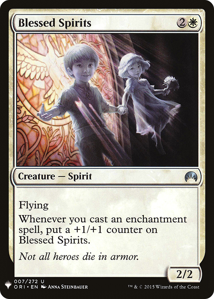 Blessed Spirits [Mystery Booster] | Grognard Games