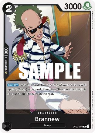 Brannew (OP03-089) - Pillars of Strength Foil | Grognard Games