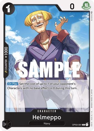 Helmeppo (OP03-091) - Pillars of Strength | Grognard Games