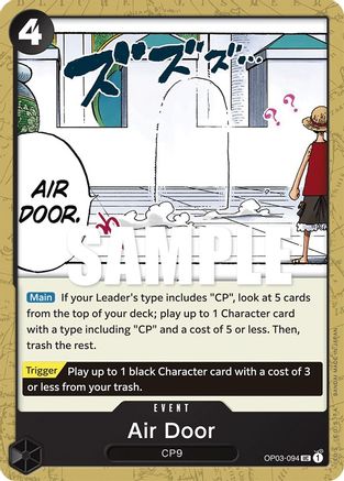 Air Door (OP03-094) - Pillars of Strength | Grognard Games