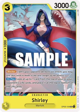 Shirley (OP03-104) - Pillars of Strength | Grognard Games