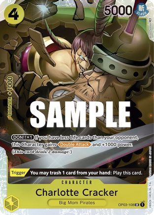 Charlotte Cracker (OP03-108) - Pillars of Strength Foil | Grognard Games