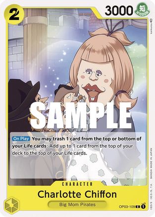 Charlotte Chiffon (OP03-109) - Pillars of Strength | Grognard Games