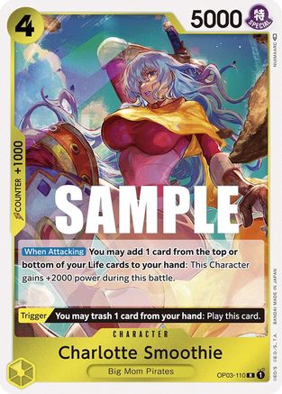 Charlotte Smoothie (OP03-110) - Pillars of Strength Foil | Grognard Games