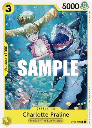 Charlotte Praline (OP03-111) - Pillars of Strength | Grognard Games
