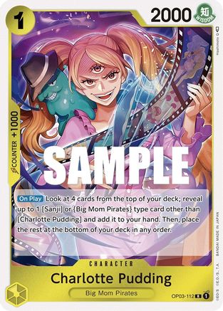 Charlotte Pudding (OP03-112) - Pillars of Strength Foil | Grognard Games