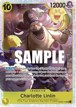 Charlotte Linlin (114) (OP03-114) - Pillars of Strength Foil | Grognard Games