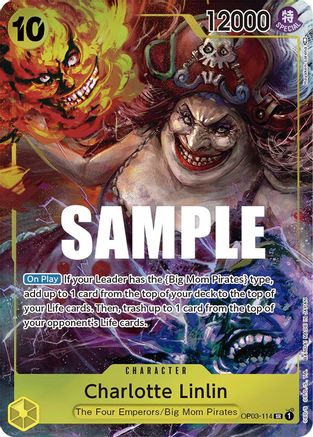 Charlotte Linlin (114) (Alternate Art) (OP03-114) - Pillars of Strength Foil | Grognard Games