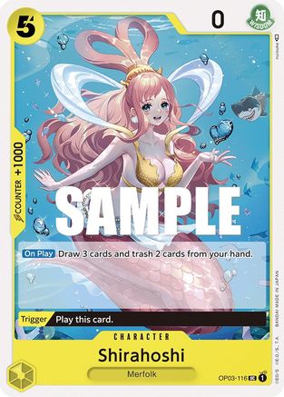 Shirahoshi (OP03-116) - Pillars of Strength | Grognard Games
