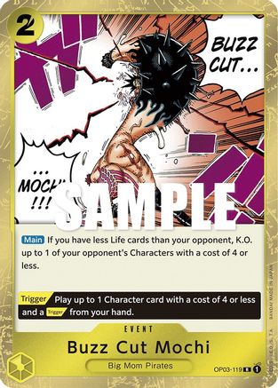 Buzz Cut Mochi (OP03-119) - Pillars of Strength Foil | Grognard Games