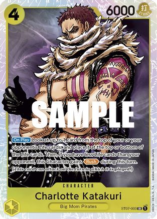 Charlotte Katakuri (ST07-003) - Starter Deck 7: Big Mom Pirates Foil | Grognard Games