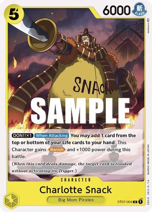 Charlotte Snack (ST07-004) - Starter Deck 7: Big Mom Pirates | Grognard Games