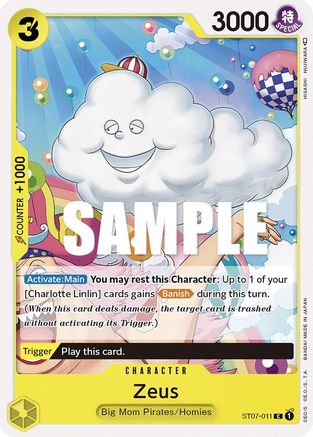 Zeus (ST07-011) - Starter Deck 7: Big Mom Pirates | Grognard Games