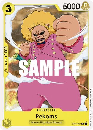 Pekoms (ST07-014) - Starter Deck 7: Big Mom Pirates | Grognard Games